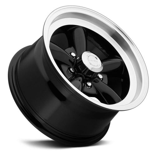  Vision 141 Legend 5 Gloss Black Machined Lip Wheel with Machined Finish (15x7/5x114.3mm)