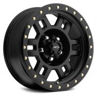 Vision 398 Manx Matte Black Wheel with Painted Finish (16x8/6x139.7mm)