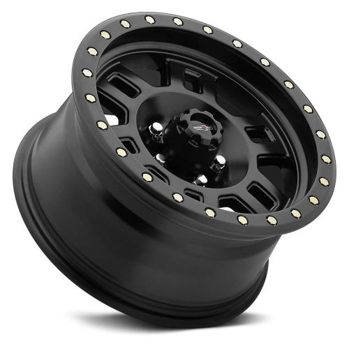  Vision 398 Manx Matte Black Wheel with Painted Finish (16x8/6x139.7mm)