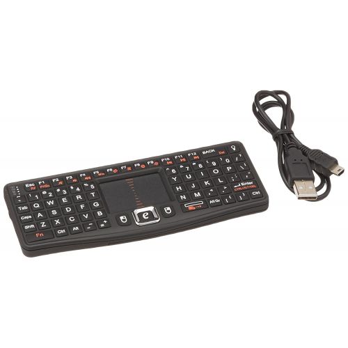  VisionTek CandyBoard Wireless 2.4GHZ RF Mini QWERTY Keyboard and center touchpad - 900508