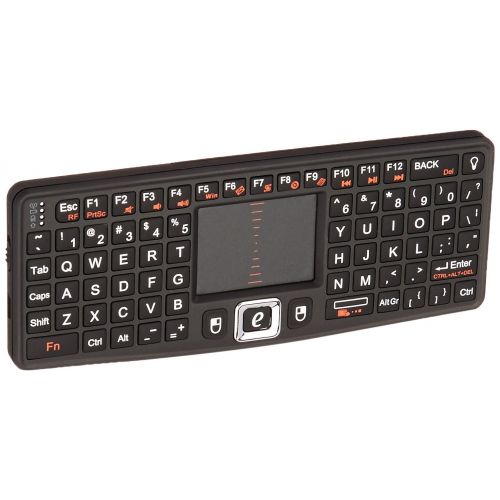  VisionTek CandyBoard Wireless 2.4GHZ RF Mini QWERTY Keyboard and center touchpad - 900508