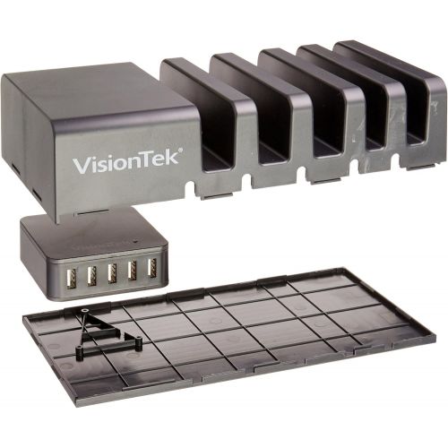  VisionTek 5 Device Charging Station, for USB Chargeable Mobile Device - 900855