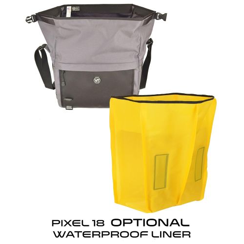  Visiotrek VS-BLK Pixel 18 Camera & Video Recorder Shoulder Bag (Black)