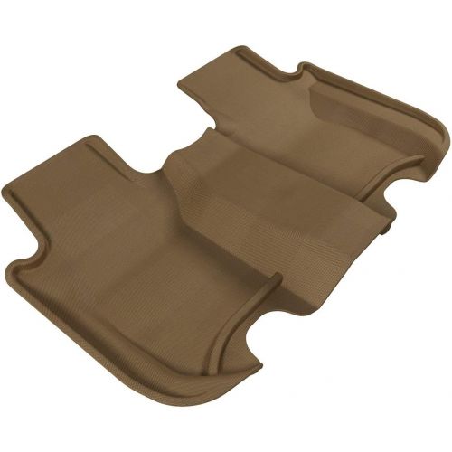  Visit the 3D MAXpider Store 3D MAXpider Second Row Custom Fit All-Weather Floor Mat for Select Honda Fit Models - Kagu Rubber (Tan)