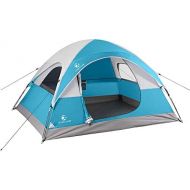 [아마존베스트]ALPHA CAMP 3~4 Person Tent for Camping Easy Setup Tent