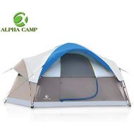 [아마존베스트]ALPHA CAMP 6-8 Person Dome Family Tent Camping Tent