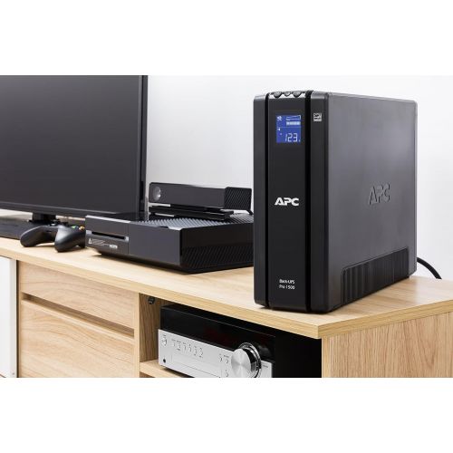  APC Back-UPS Pro 1500VA UPS Battery Backup & Surge Protector (BR1500G)