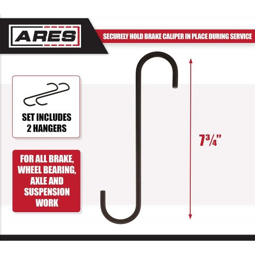  ARES 71119 - Caliper Hanger Set - Easily Restrain Brake Calipers and Reduce Possible Damage to Brake Hoses