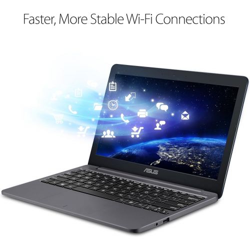 아수스 [아마존 핫딜]  [아마존핫딜]ASUS VivoBook L203MA Ultra-Thin Laptop, Intel Celeron N4000 Processor, 4GB RAM, 64GB eMMC Storage, 11.6” HD, USB-C, Wi-Fi 5, Windows 10, L203MA-DS04, One Year of Microsoft Office 3