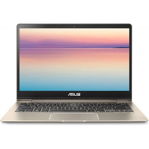 아수스 Visit the ASUS Store ASUS ZenBook 13 Ultra-Slim Laptop 13.3 FHD Display, Intel 8th gen Core i5-8250U, 8GB RAM, 256GB M.2 SSD, Win10, Backlit KB, FP, Icicle Gold, UX331UA-AS51