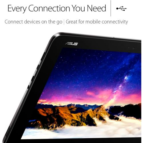 아수스 Visit the ASUS Store ASUS 10.1” Transformer Mini T103HA-D4-GR, 2 in 1 Touchscreen Laptop, Intel Quad-Core, 128GB SSD, Grey, pen and keyboard included