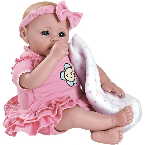 아도라 베이비 Visit the Adora Store Adora BabyTime Collection in Pink with Newborn Baby Doll, Soft Blanket & Feeding Bottle