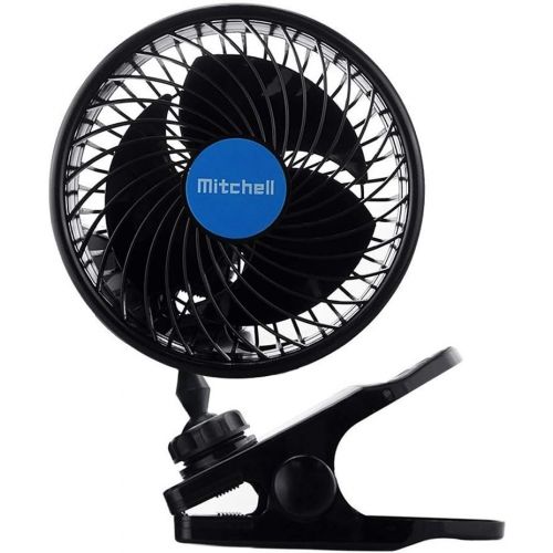  [아마존베스트]Alagoo 12V 6Car Cooling Fan Automobile Vehicle Clip Fan Powerful Quiet Ventilation Electric Car Fans with Adjustable Clip & Cigarette Lighter Plug for Car/Vehicle