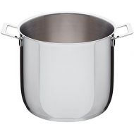 A Di Alessi,AJM10024 POTS & PANS, Stockpot in 1810 stainless steel mirror polished,9 qt 10 oz