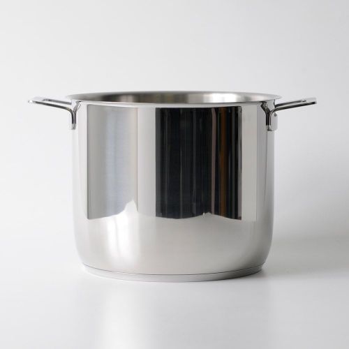  A Di Alessi,AJM10024 POTS & PANS, Stockpot in 1810 stainless steel mirror polished,9 qt 10 oz