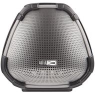 Altec Lansing VersA Smart Portable Bluetooth Speaker with Amazon Alexa Voice Assistant, Black and Silver