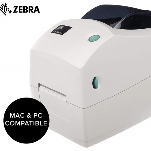  [아마존베스트]Amazon Renewed ZEBRA- TLP2824 Plus Thermal Transfer Desktop Printer for Labels, Receipts, Barcodes, Tags, and Wrist Bands - Print Width of 2 in - Serial and USB Port Connectivity (Renewed)