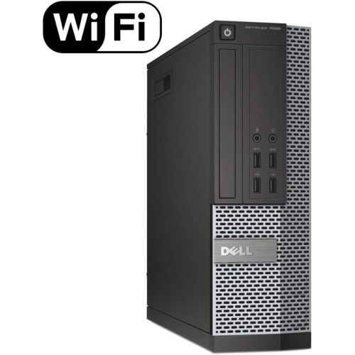 델 Dell Optiplex 7020 Desktop Computer, Intel Quad-Core i7-4770-3.4GHz, 32 GB RAM, 512GB SSD HDD, DVD, USB 3.0, WiFi, HDMI, Windows 10 Pro (Renewed)