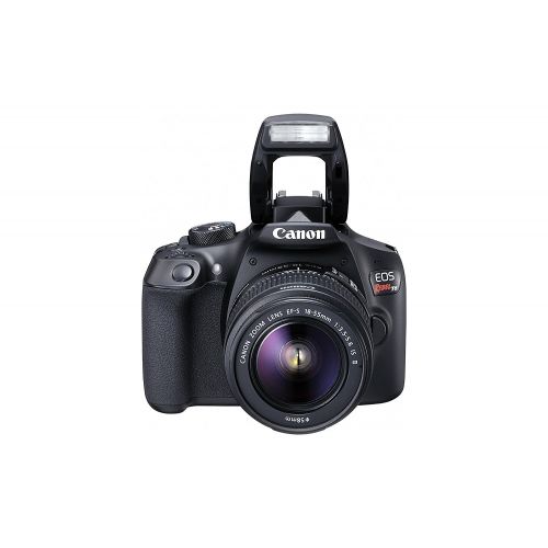캐논 Canon EOS Rebel T6 Digital SLR Camera Kit with EF-S 18-55mm f3.5-5.6 IS II Lens, Built-in WiFi and NFC - Black (Certified Refurbished)