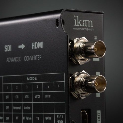  Ikan IKC-AS2H Advanced SDI to HDMI Converter (Black) (Certified Refurbished)