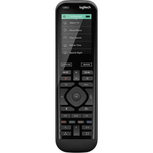 로지텍 Logitech Harmony 950 Advanced IR Remote Control, Black (Certified Refurbished)