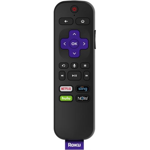  Roku Streaming Stick | Portable, power-packed player with voice remote with TV power and volume (2017) (Certified Refurbished)