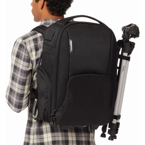  [아마존 핫딜]  [아마존핫딜]AmazonBasics Convertible Rolling Camera Backpack Bag - 15 x 22 x 10 Inches, Black