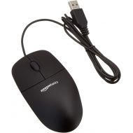 [아마존베스트]AmazonBasics 3-Button USB Wired Computer Mouse (Black), 1-Pack
