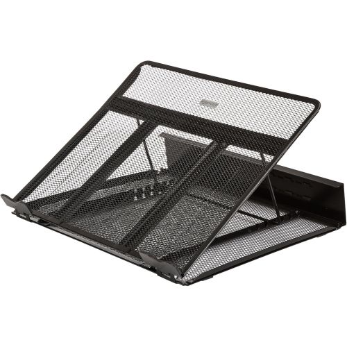  [아마존베스트]AmazonBasics Ventilated Adjustable Laptop Computer Holder Desk Stand