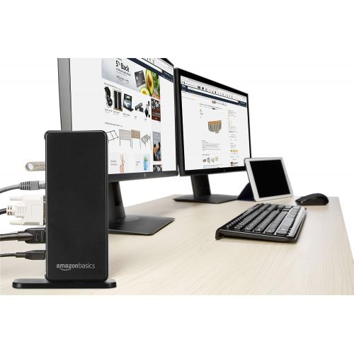  [아마존 핫딜] [아마존핫딜]AmazonBasics - Laptop-Dockingstation, Universalmodell, USB 3.0