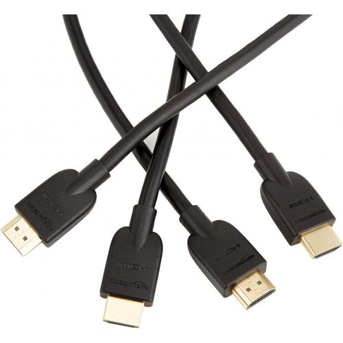  AmazonBasics High-Speed HDMI Cable, 6 Feet, 24-Pack