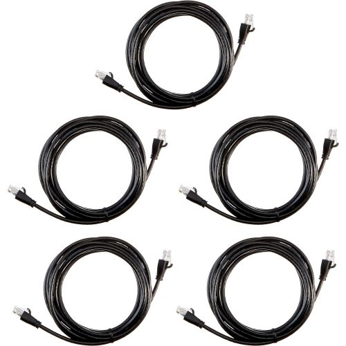  AmazonBasics RJ45 Cat-6 Ethernet Patch Cable - 10 Feet (3 Meters); 24-Pack