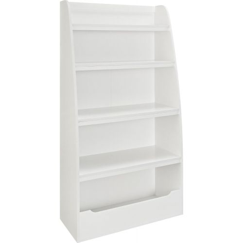  Ameriwood Home Hazel Kids 4 Shelf Bookcase, White