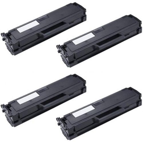  Amsahr 3317335 Compatible Replacement Toner Cartridge for Dell B1160, 331-7335, 4 Pack, Black Color