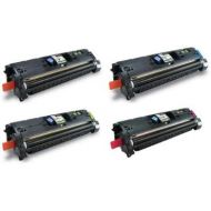 Amsahr EP -87BK High Yield Remanufactured Replacement Canon Toner Cartridge for Select PrintersFaxes - 1 Black 3 Color
