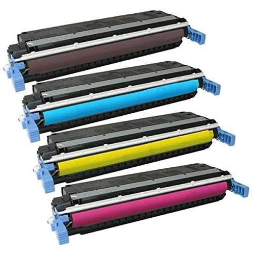  Amsahr Remanufactured Replacement Toner Cartridge for HP C9720A, 9721A (BlackMagentaYellowCyan)