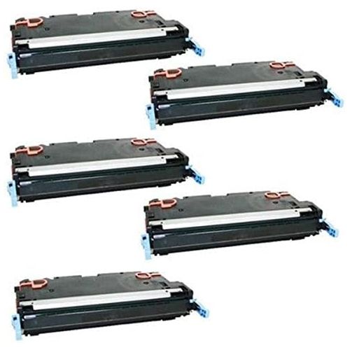  Amsahr Remanufactured Toner Cartridge Replacement for HP Q6470A ( Black , 5-Pack )