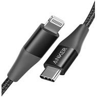 [아마존 핫딜] [아마존핫딜]Anker Powerline+ II USB C auf Lightning Kabel, 90cm lang, Nylon-umflochtenes Ladekabel fuer iPhone 11/11 Pro/11 Pro max/X/XS/XR/XS Max / 8, unterstuetzt Power Delivery,fuer Typ-C Lade