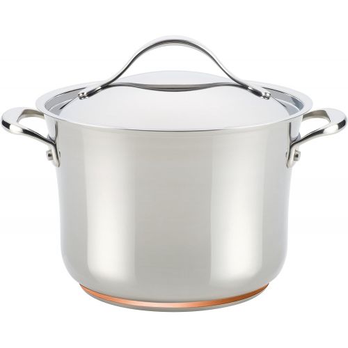  Anolon Nouvelle Copper Stainless Steel 6.5-Quart Covered Stockpot