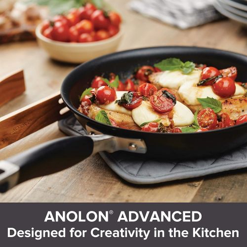  Anolon Advanced Bronze Hard-Anodized Nonstick 11-Piece Cookware Set