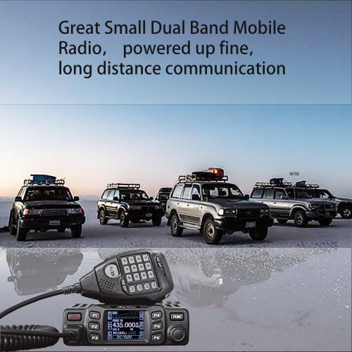  AnyTone AT-778UV Dual Band Transceiver Mobile Radio VHFUhf Two Way Amateur Radio