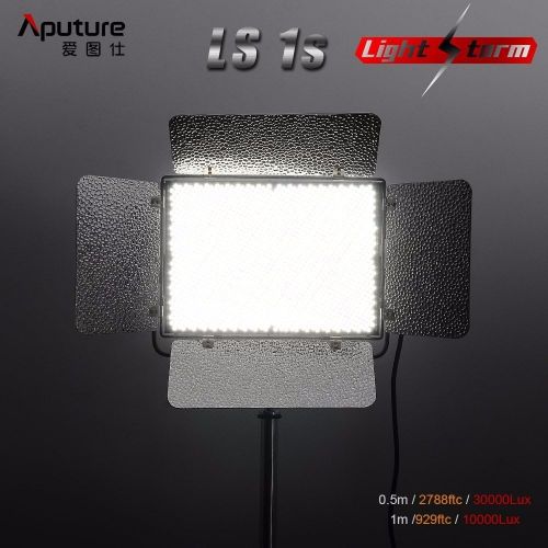  Aputure Light Storm LS 1S 1536 Daylight LED Light Panel with V-mount Plate