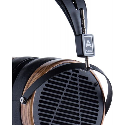  Audeze LCD-3 Over Ear | Open Back Headphone | Zebrano Wood Rings | Leather