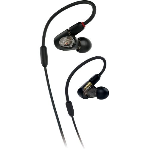 오디오테크니카 Audio-Technica Audio Technica ATH-E50 Professional in-Ear Monitor Earbuds + Samson Headphones
