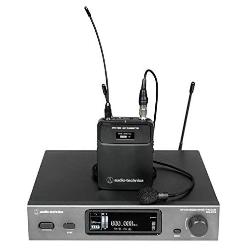 오디오테크니카 Audio-Technica ATW-3211831DE2 3000 Series Fourth Generation Wireless Microphone System with AT831cH Lavalier Mic