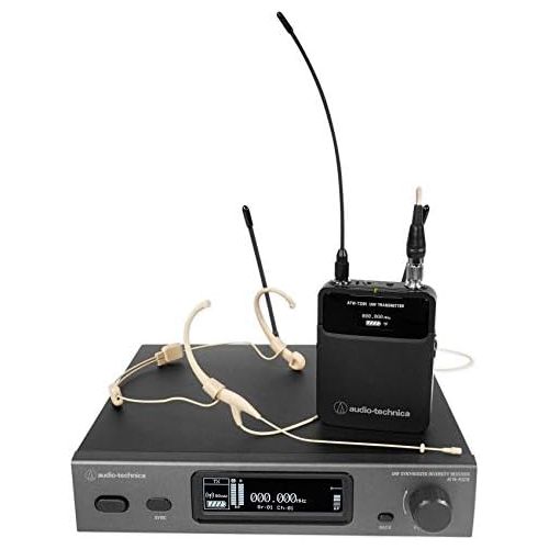 오디오테크니카 Audio-Technica ATW-3211892-TH DE2 3000 Series Fourth Gen Wireless Microphone System with BP892cH-TH Headworn Mic