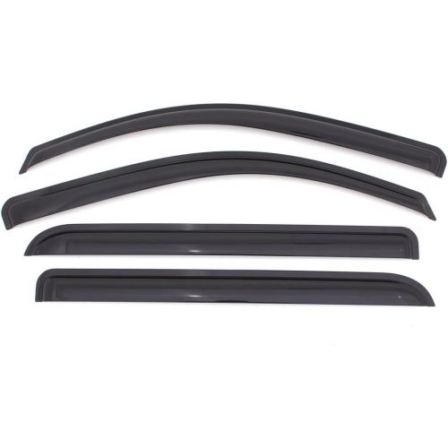  Auto Ventshade 94191 Original Ventvisor Side Window Deflector Dark Smoke, 4-Piece Set for 2011-2013 Mitsubishi Outlander Sport