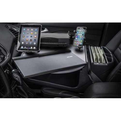  AutoExec RoadCar-09 RoadMaster Car with X-Grip Phone Mount, Tablet Mount and Printer Stand