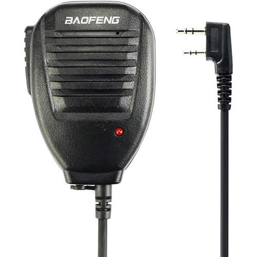  BaoFeng UV-5RTP Tri-Power 841W Two-Way Radio Transceiver (UV-5R Upgraded Version with Tri-Power), Dual Band 136-174400-520MHz True 8W High Power Two-Way Radio + 1 Remote Speaker