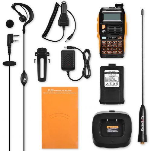  BaoFeng Pofung GT-3TP Mark-III+Speaker Tri-Power 841W Two-Way Radio with Speaker Mic Included